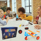 7Pcs STEM Robot Building Kits Engineering Electric Motor Kit for Learning & Fun