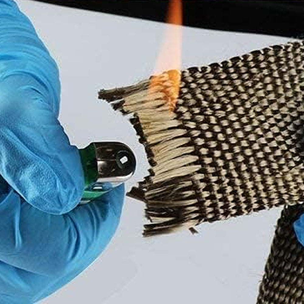 10m Exhaust Heat Insulation Wrap Roll Tape with Stainless Ties