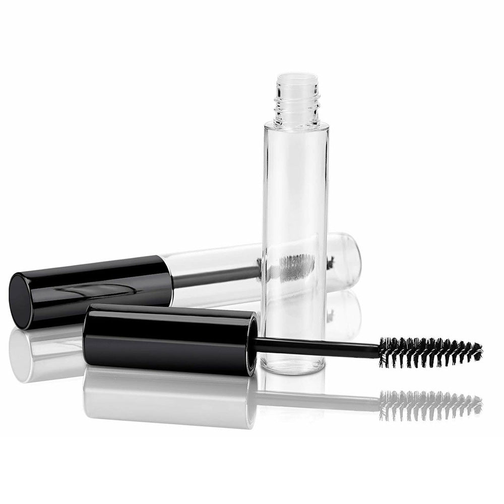 10 Pack 10ml PETG Empty Mascara Tubes with Wands and Inner Stoppers