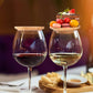 2Pcs Wine Glass Charcuterie Board Topper