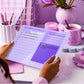 Thick Acrylic Dry Erase Board for Desk Planner with Stand