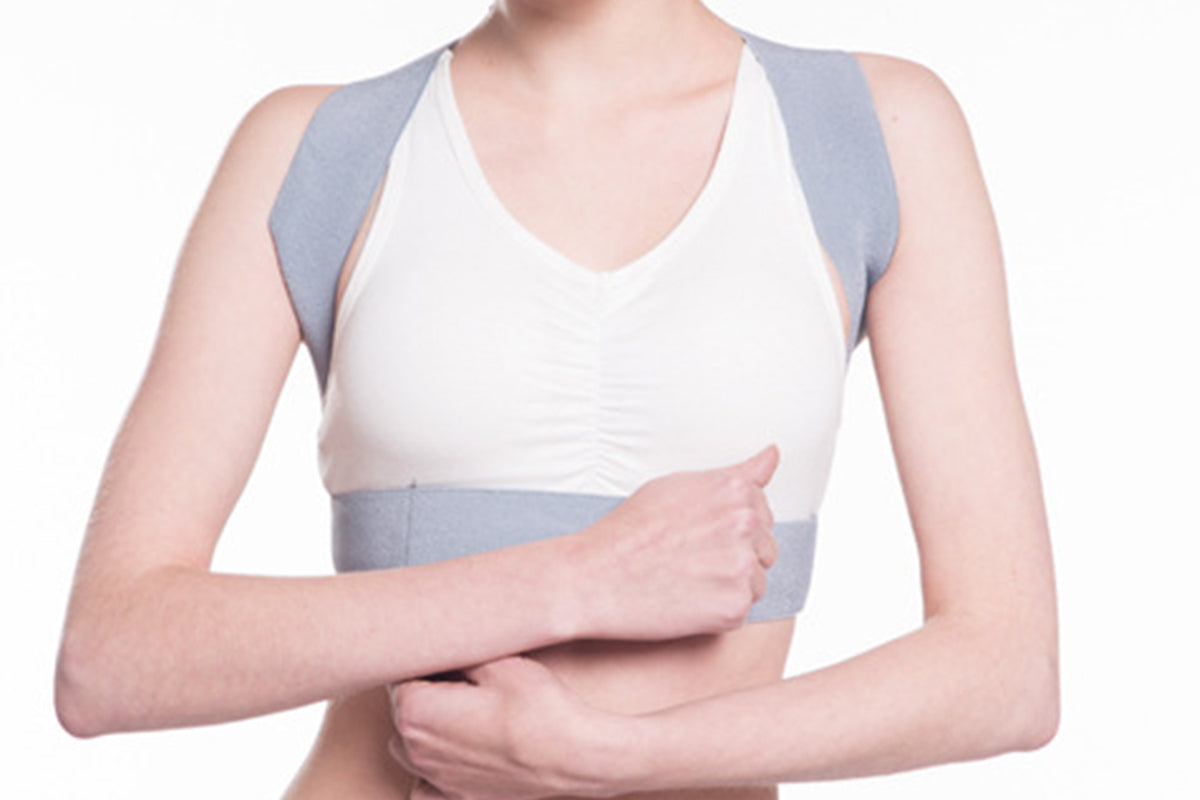 Unisex Adjustable Posture Corrector Back Brace for Adults