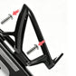 2 Bike Water Bottle Holders with 2 Pairs Anti-Rolling Cycling Reflective Pant Bands