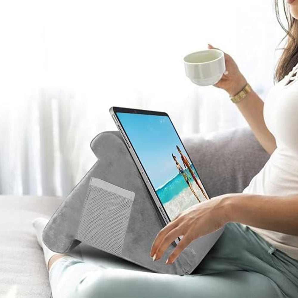 Reading Pillow 3-Angle Multi-Position Lap Cushion for Bed Sofa Travel