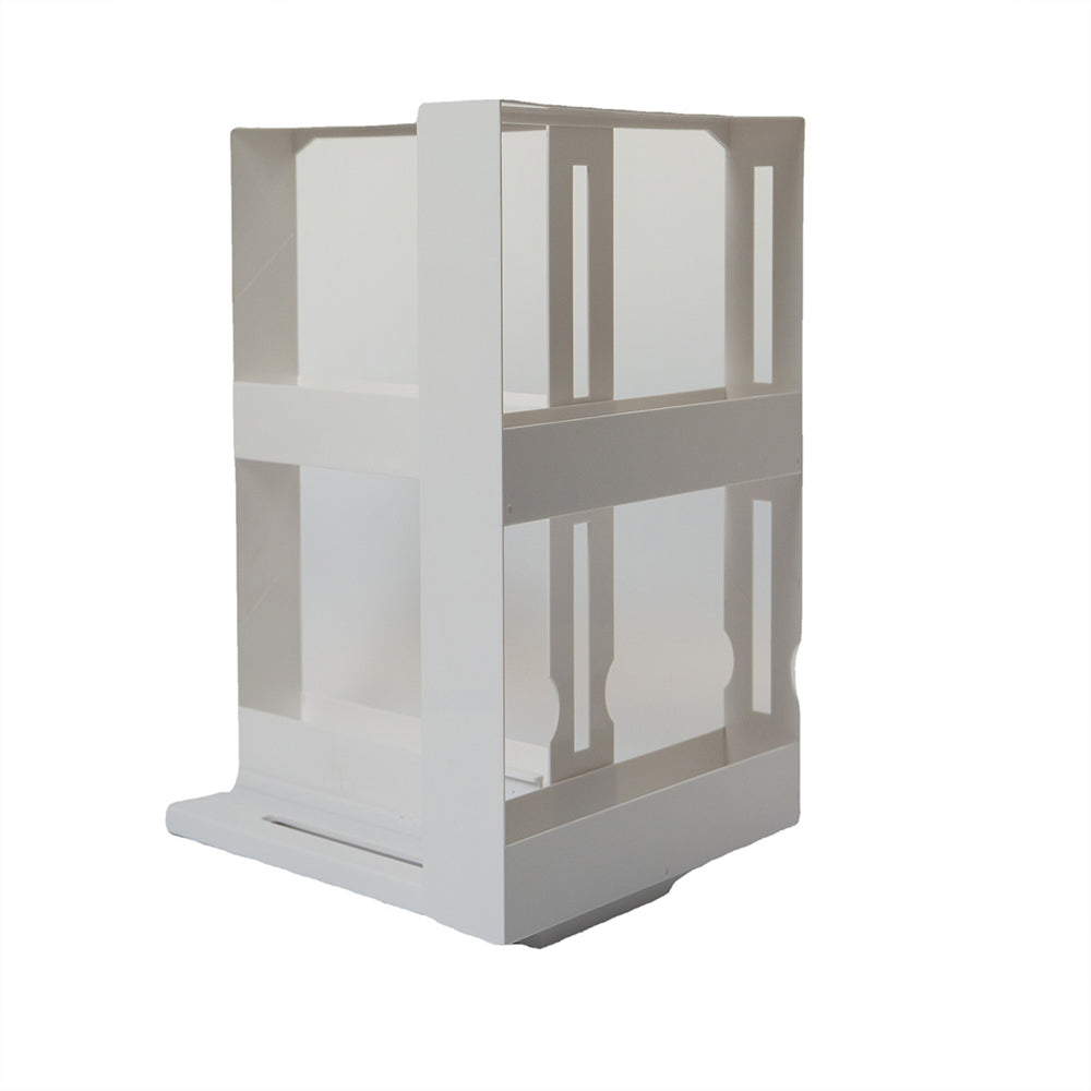 Slide Cabinet Organiser Rack Storage Pantry Kitchen Shelf Spice Jars Can Holder