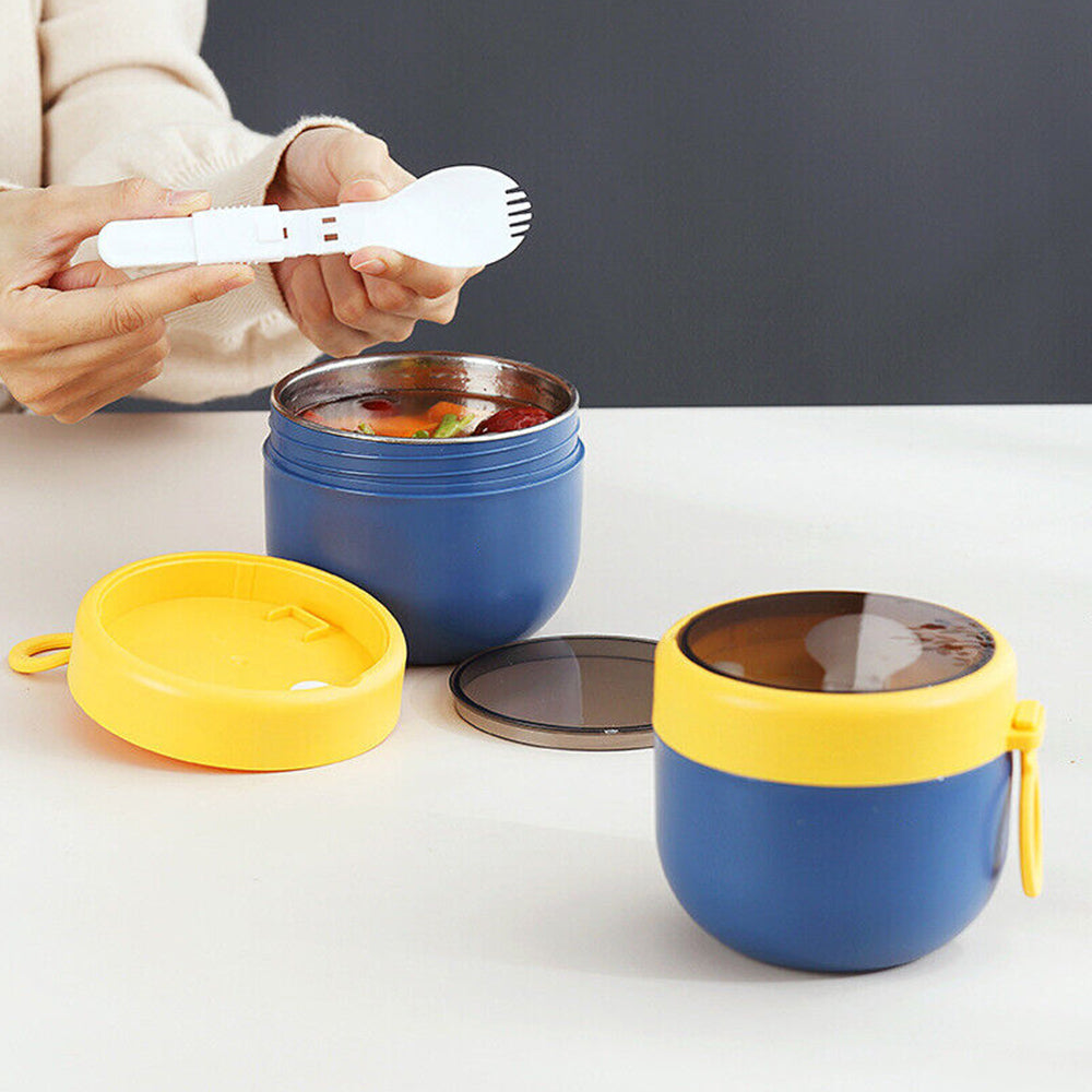 Stainless Steel Insulated 800ML Food Soup Jar  Lunch Box