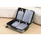 4Pcs Zipper Compression Storage Packing Bags Travel Luggage Organizers