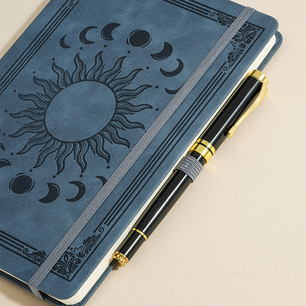 A5 Vintage PU Cover Notebook Notepad and Travel Journal