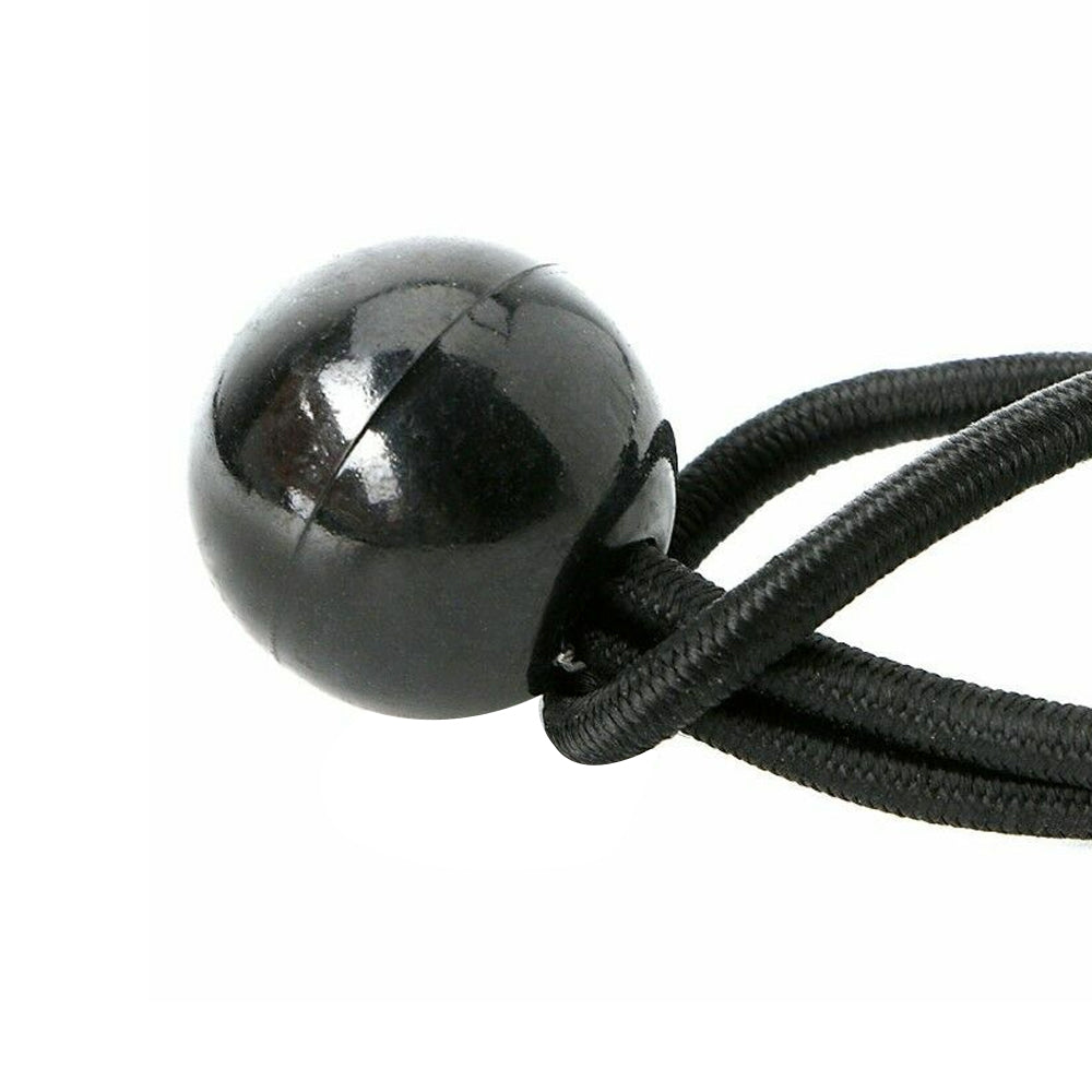 50Pcs 25cm Bungee Cord Balls for Camping Tents Cargo Holding Wire