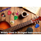 Advent Calendar Christmas Gift Guitar Picks for Guitar Bass Ukulele Players
