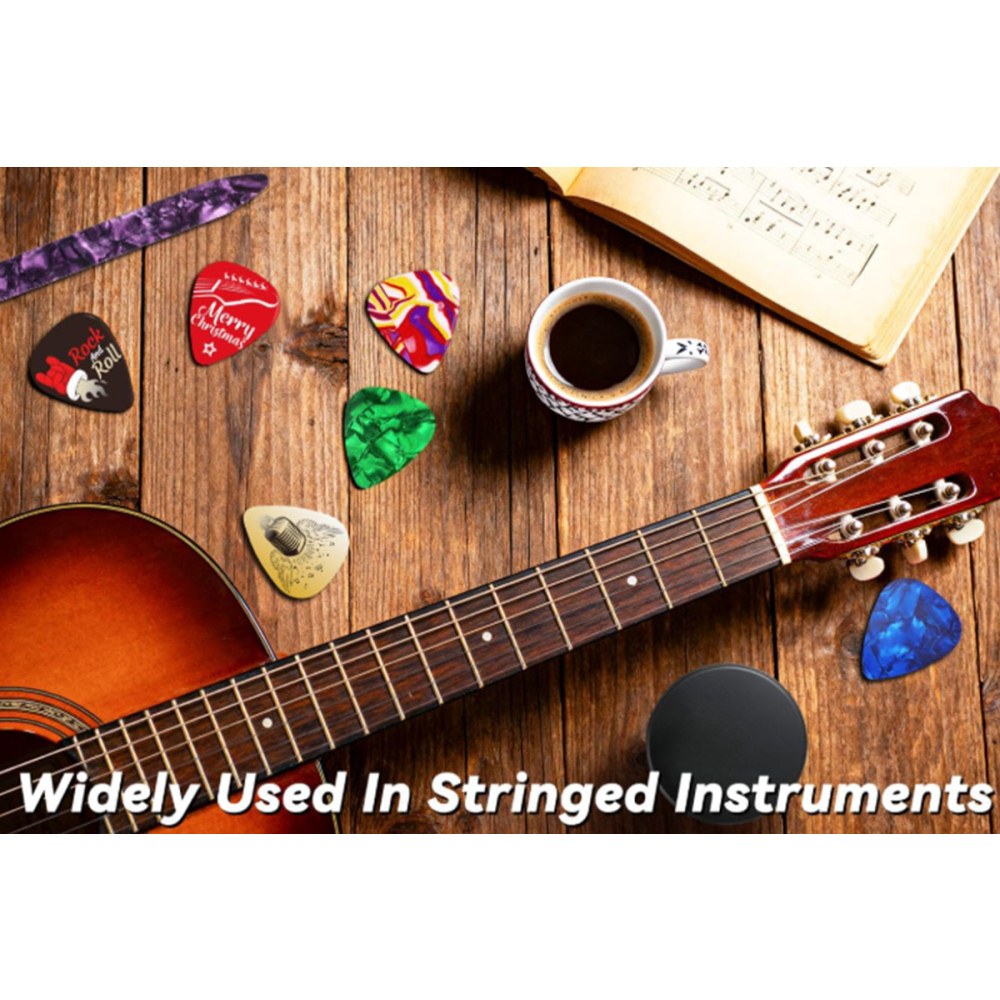 Advent Calendar Christmas Gift Guitar Picks for Guitar Bass Ukulele Players