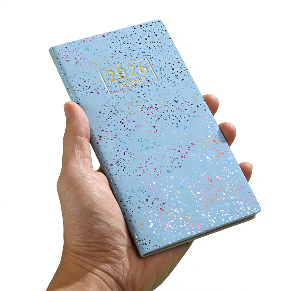 2026 Pocket Planner Calendar Portable A6 Daily Planner