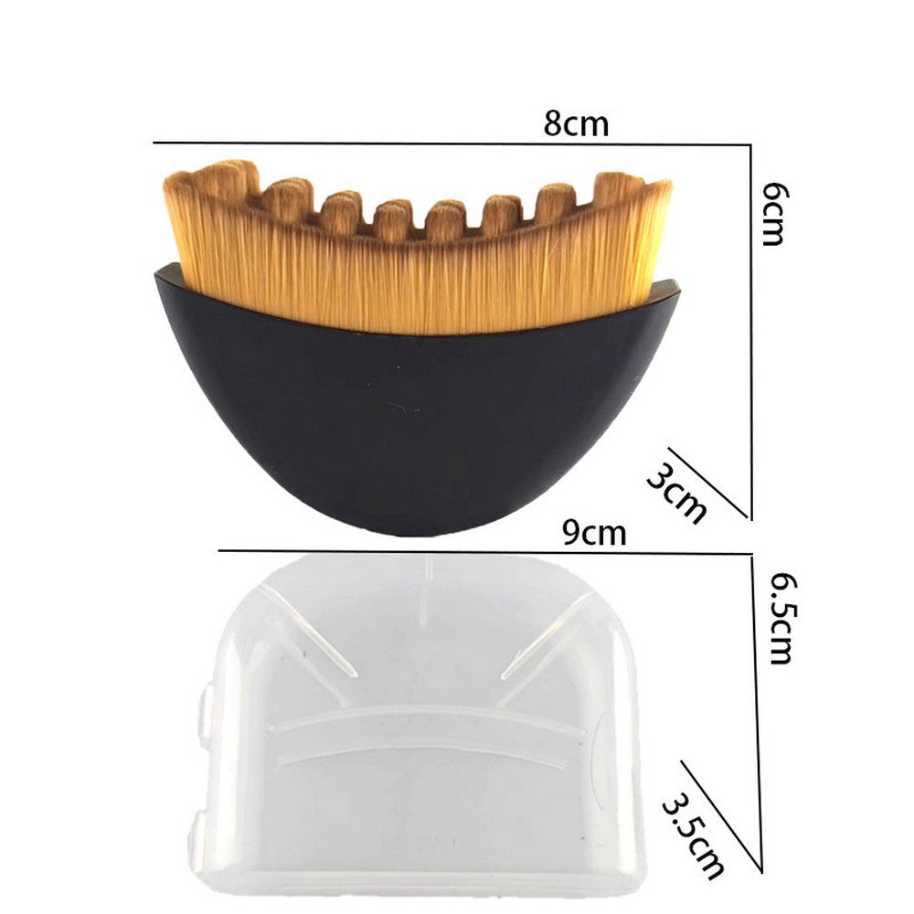 2Pcs Facial Contour Brush for Daily Skincare Routine