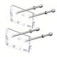 2 Pcs Acrylic Skateboard Wall Mount Display Holder for Skateboard Scooter Display