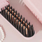 2Pcs Negative Ion Electric Hair Straightener Brush Curler Lazy Comb Hot Flat Artifact