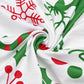 Christmas Recliner Chair Cover Sofa Slipcover with Side Pocket