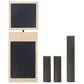 2Pcs Wooden Non-Slip Foot Strengthener Trainer Ankle Balance Board