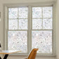 2Pcs 3D Rainbow Reflective Privacy Static Clings Window Film