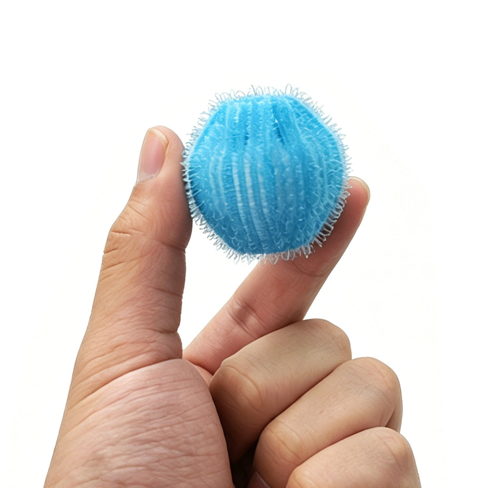 12 Pack Pet Hair Catcher Balls for Washing Machine and Dryer Reusable Laundry Lint Collector