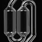 2Pcs Bubble Fermentation Airlock with Silicone Grommets for Home Brewing