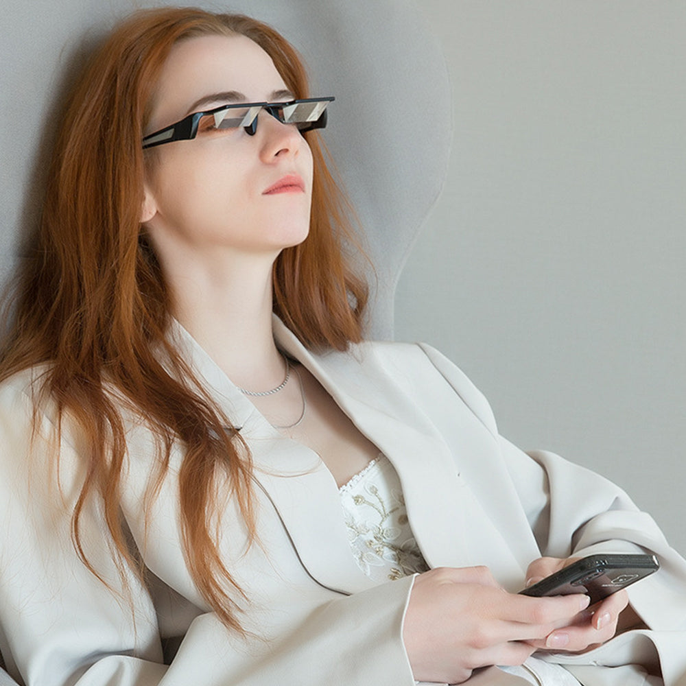 Lazy Horizontal Reading Glasses