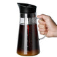 Durable Glass Cold Brew Coffee Maker with Airtight Lid
