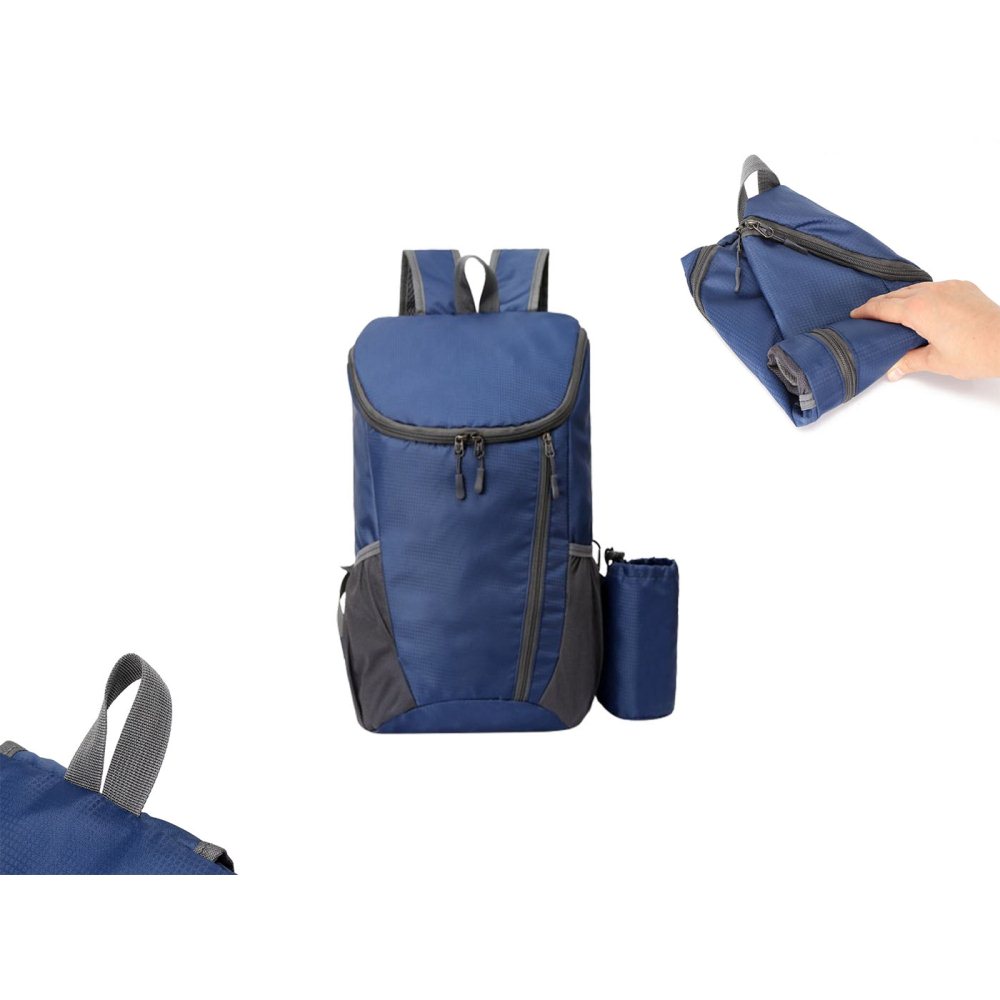 20L Outdoor Rucksack with Bottle Holder Travel Hiking Knapsack Cycling Sports Bag