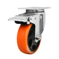 4 PCS Swivel Caster Wheels with Brake Castor Wheels for Cart Furniture