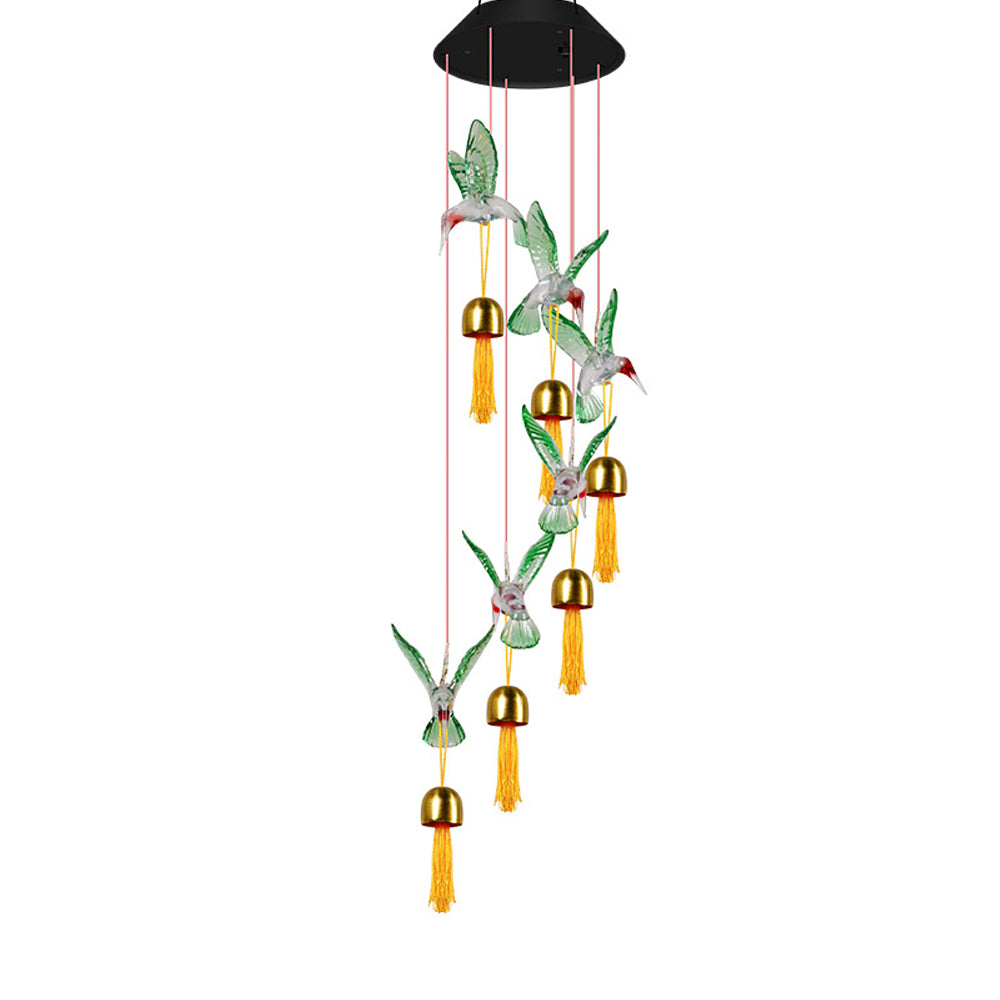 Solar Color Changing Wind Chime Light