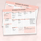 Weekly To Do List Notepad Undated Planner With 52 Sheets Weekly Planner