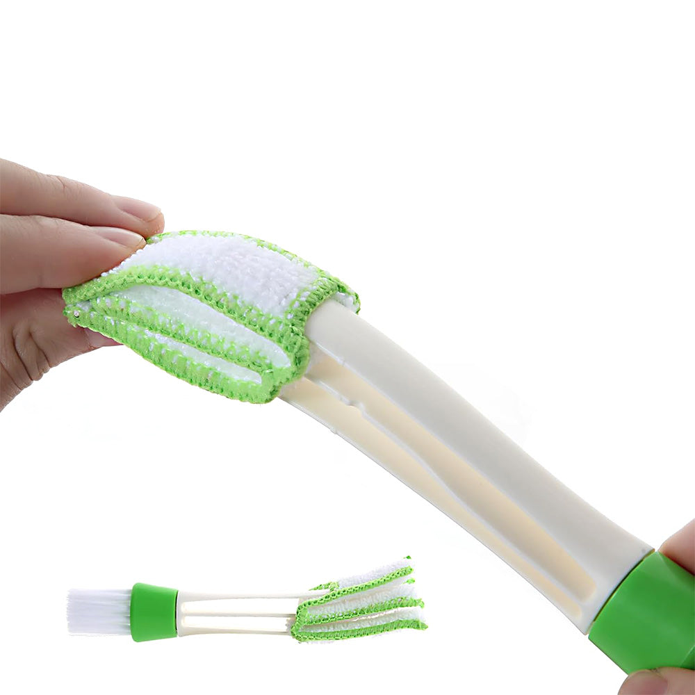 4Pcs Window Venetian Blind Cleaner Duster Tool 7 Fingers Dusting Cleaner and Air Vent Cleaner