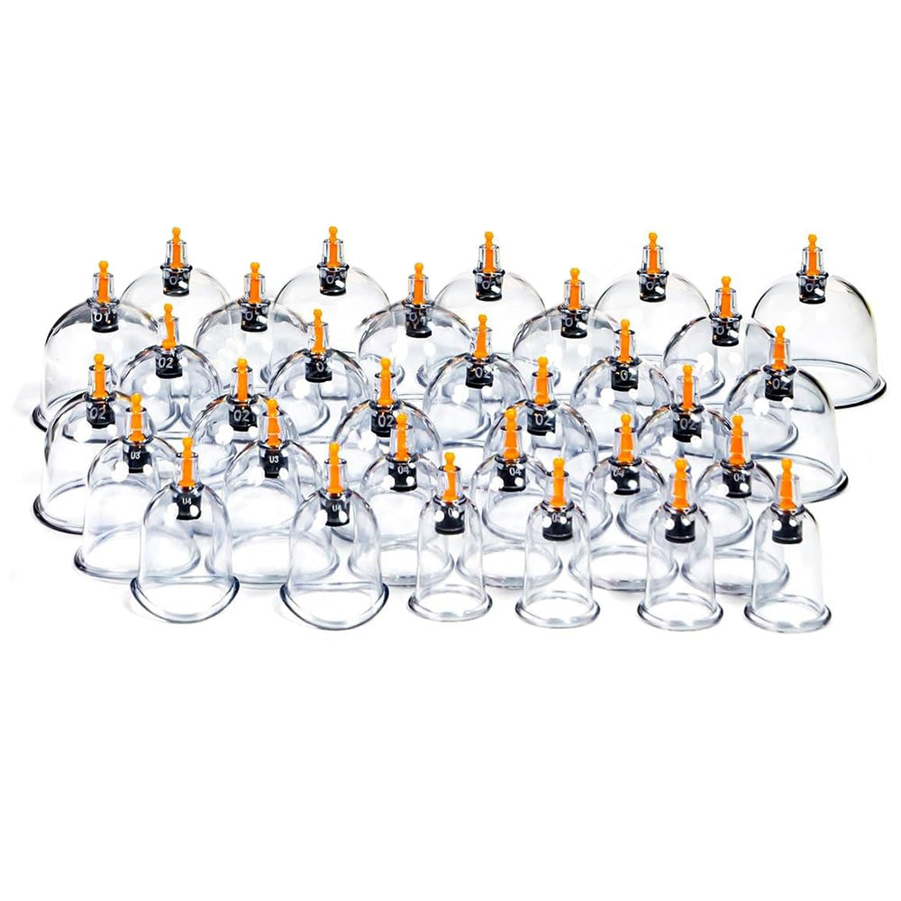 32Pcs Cupping Set Vacuum Cupping Set with Pump for Cellulite Reduction Muscle Relax