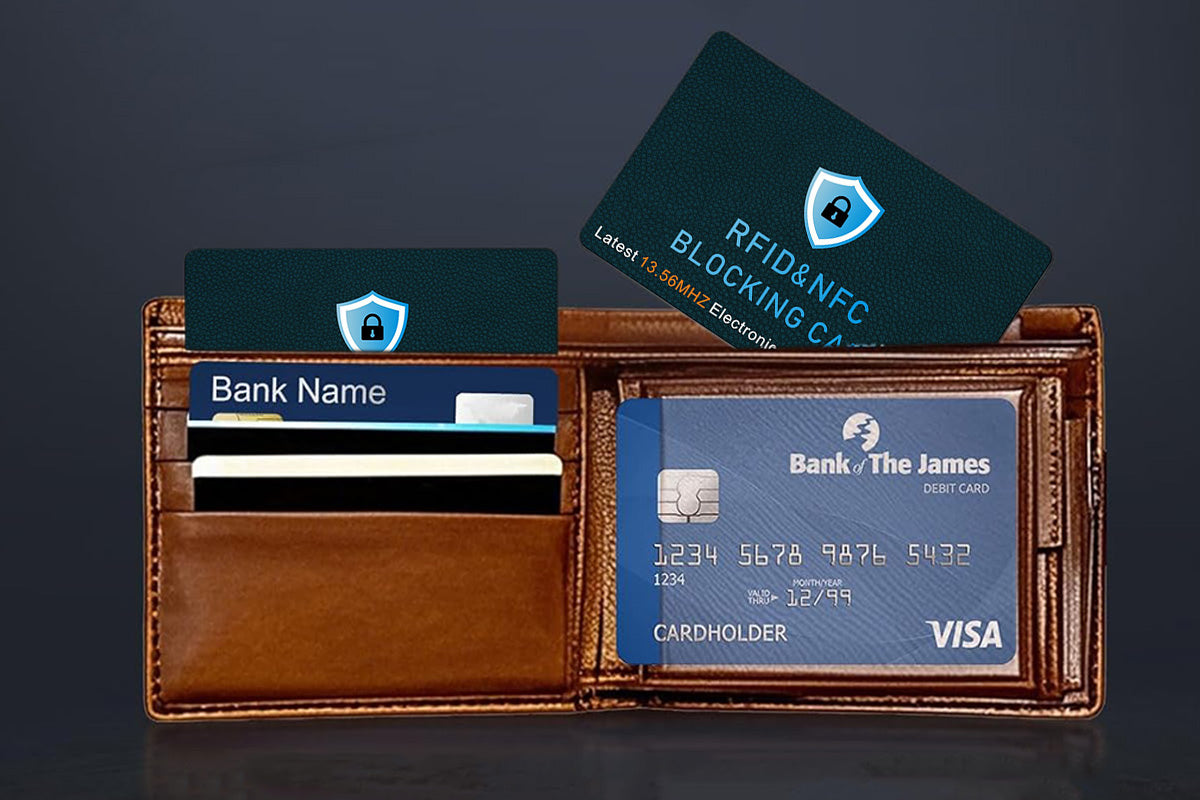 4Pcs RFID NFC Anti Theft Cards Wallet Passport Protector