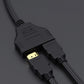 HDMI Splitter Adapter Cable 1 in 2 Out Male to Dual Female 1080P