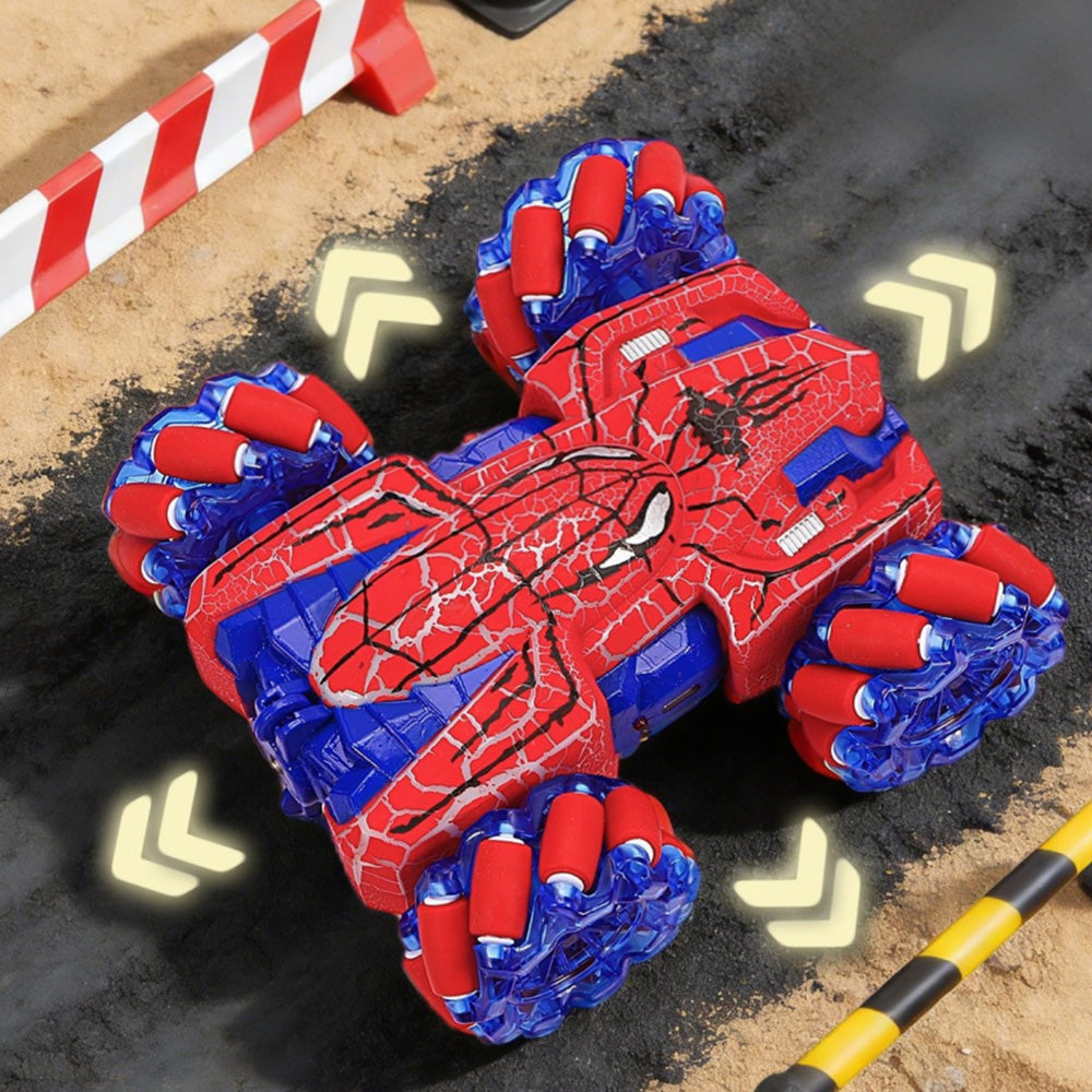 Dual Control 360 Degree Gesture Sensor RC Stunt Car with LED Lights