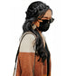 Plaited Headband Adjustable Stretch Hairpiece Hair Extension Headband For Women