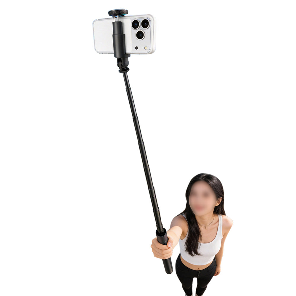 Bluetooth Selfie Stick Tripod 1.7m Universal Phone Stand for Travel Video Live Streaming