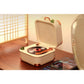 Vintage Vinyl Speaker with Colorful Lights Bluetooth Speaker for Bedroom Compatible with Computers & Phones
