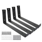 4 PCS Shelf Brackets Heavy Duty Wall Mounted for Scaffold Boards