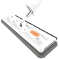 360 Degree Rotatable Adjustable Flat Mop with 2 Washable Pads