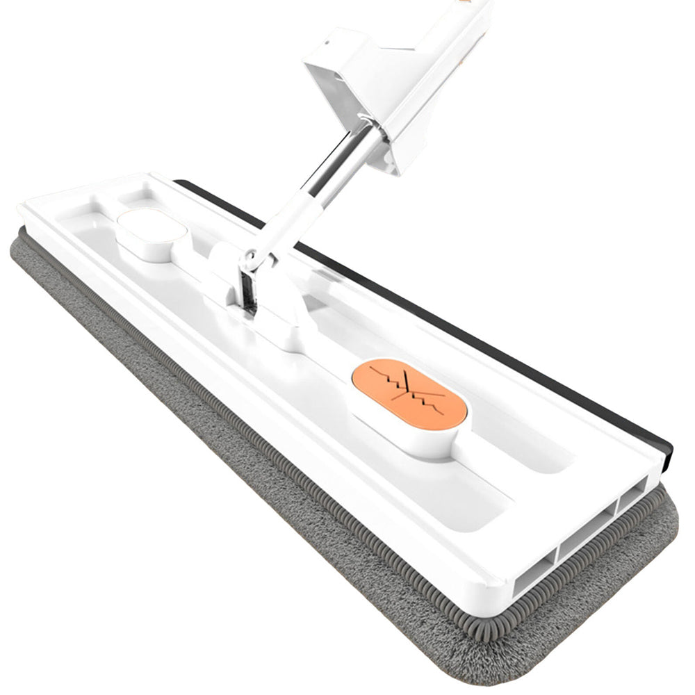 360 Degree Rotatable Adjustable Flat Mop with 2 Washable Pads