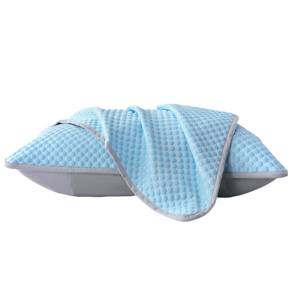 2Pcs 48x74cm Textured Cooling Polyester Pillowcases