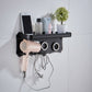Aluminum Wall Mounted Hair Dryer Holder Compatible with Dyson Hair Dryer
