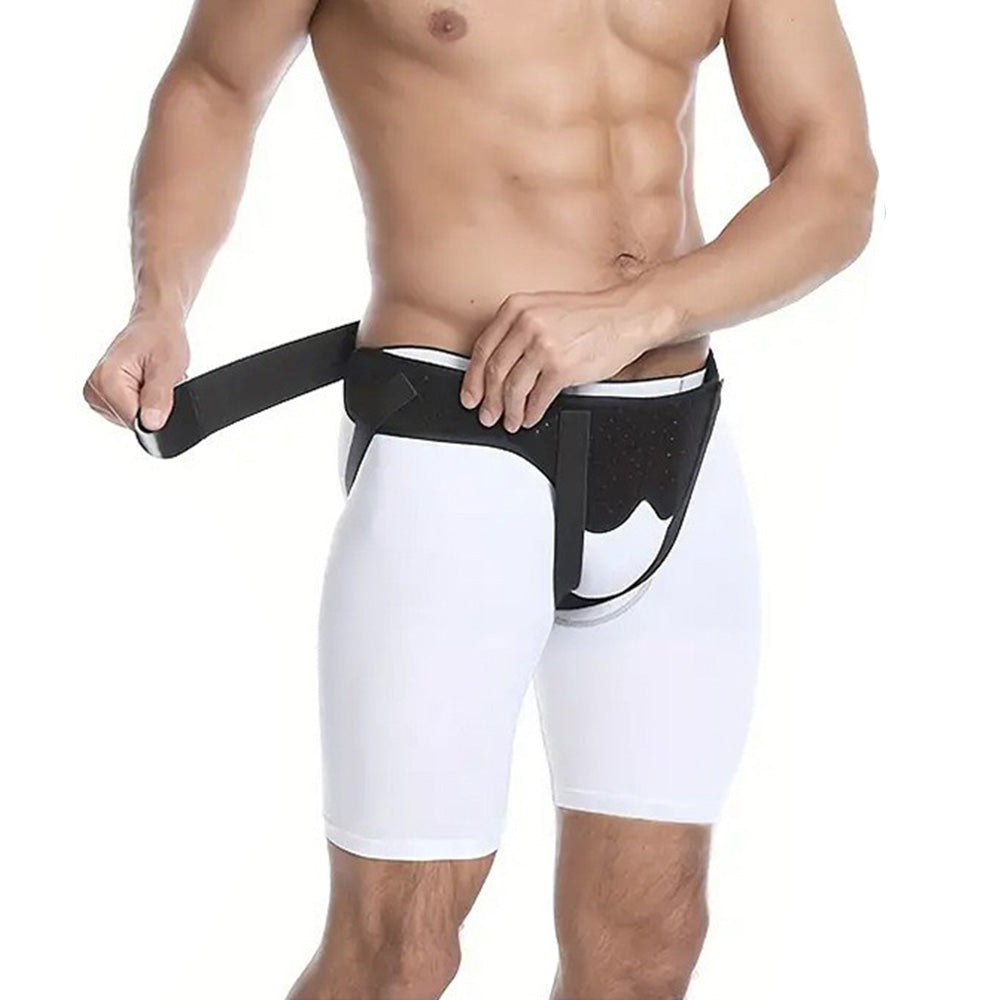 Men Hernia Support Belt Truss Brace for Inguinal Groin Support