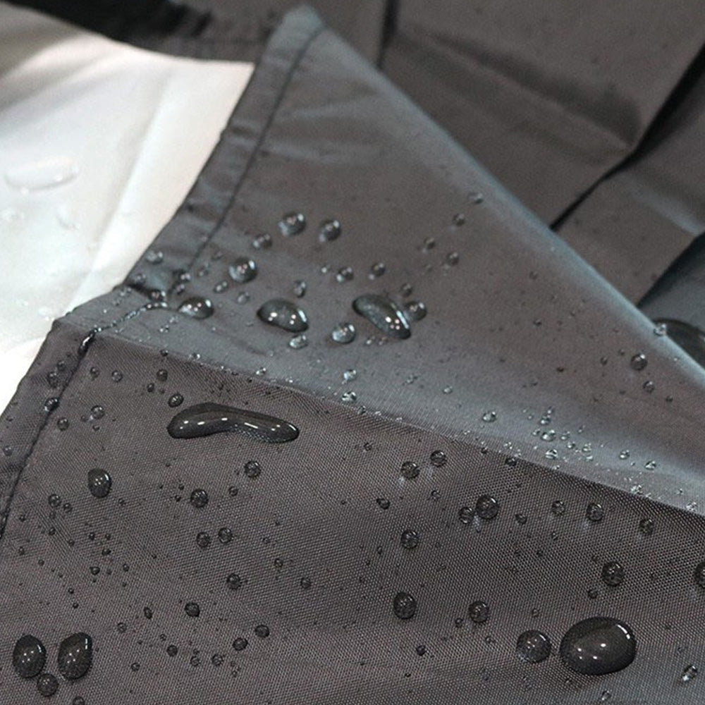 Outboard Motor Cover Engine Dust Cover Waterproof UV Resistant for Boat-Black