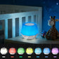 Rechargeable Color Noise Sound Machine with 10 White Noises 7 Colors Timer