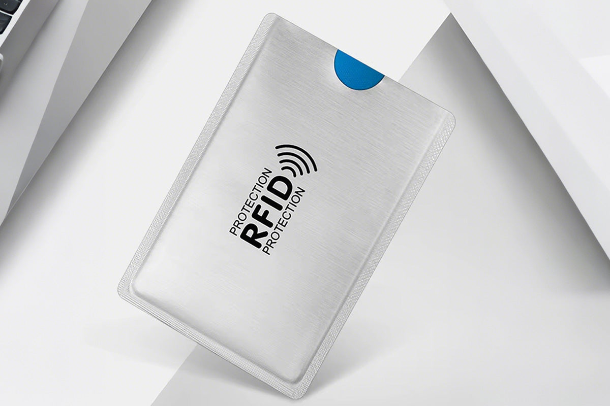 30 PCS Slim RFID Blocking Card Sleeves Credit ID Protector Wallet Shield