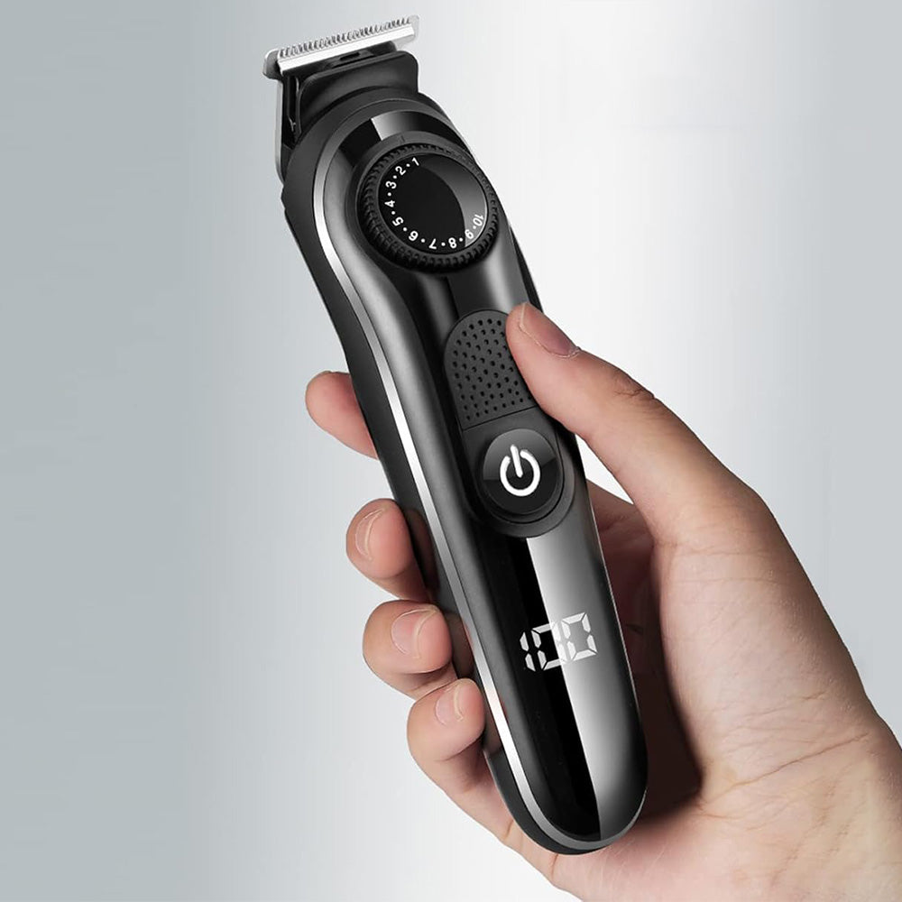 Portable Electric Hair Trimmer Clippers Beard Shaver Cutting Cordless Body Trimmer