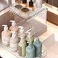 2-Tier Rotatable Pull-Out Storage Rack Kitchen Spice Organizer