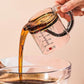 4-in-1 Adjustable Measuring Cup for Baking Cooking with Scraper Base
